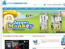 Tablet Screenshot of cye.com.tw